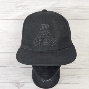 Adidas Climalite Men's Tango Black Snapback Hat Cap Logo Adjustable